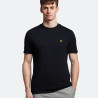 T-SHIRT LYLE & SCOTT CREST TIPPED BLEU