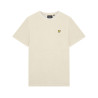 T-SHIRT LYLE & SCOTT CREST TIPPED BEIGE