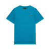 T-SHIRT LYLE & SCOTT MILANO TRIM BLEU