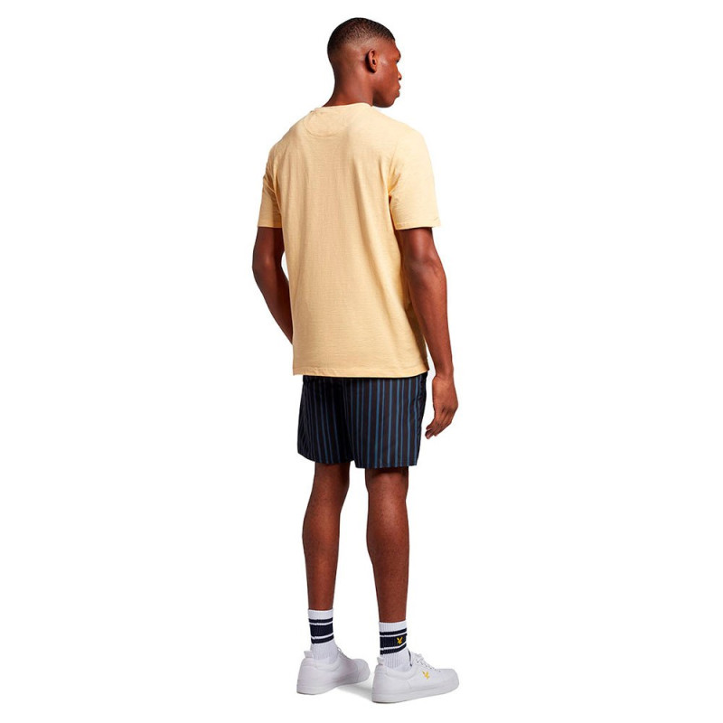 Short Lyle & Scott STRIPE bleu marine