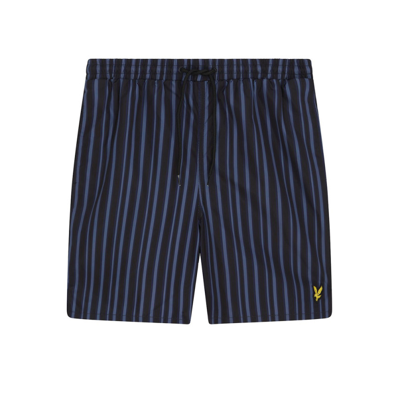 Short Lyle & Scott VERTICAL STRIPE bleu marine