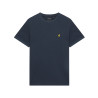 T-SHIRT LYLE & SCOTT MILANO TRIM BLEU MARINE