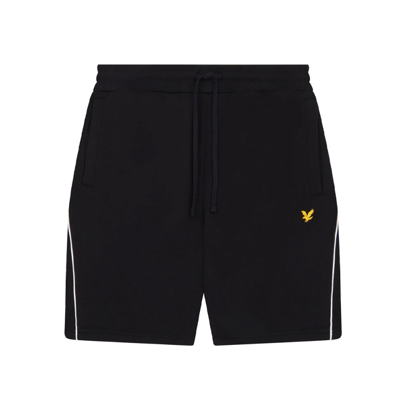 SHORT LYLE & SCOTT CONTRAST PIPING NOIR