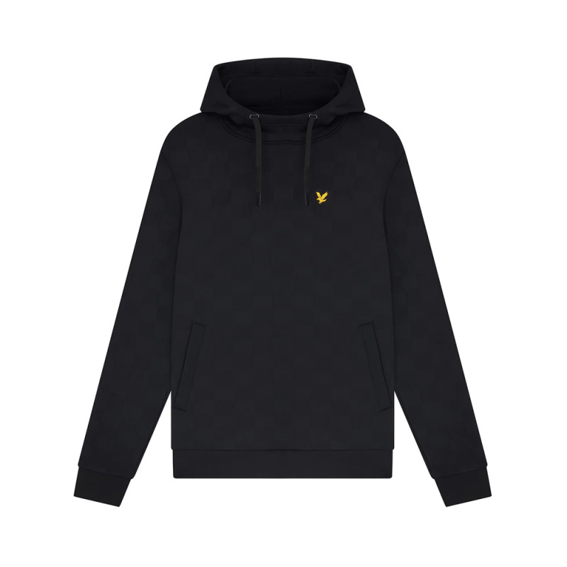 SWEAT A CAPUCHE CONTAINER LYLE & SCOTT NOIR