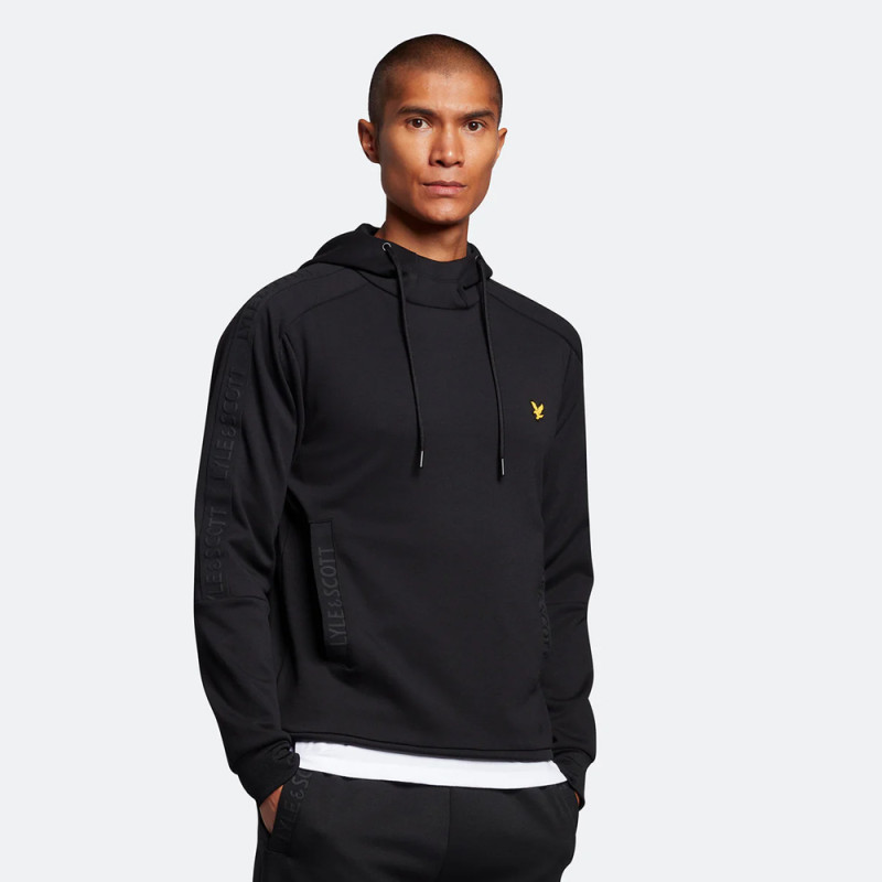 SWEAT A CAPUCHE ML1880SP Z865 LYLE & SCOTT AVEC BANDES LOGO