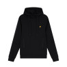 SWEAT A CAPUCHE POCKET BRANDED LYLE & SCOTT NOIR