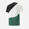 PUMA POWER CAT TEE NOIR VERT