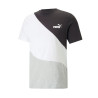 T-SHIRT PUMA POWER CAT TEE NOIR GRIS