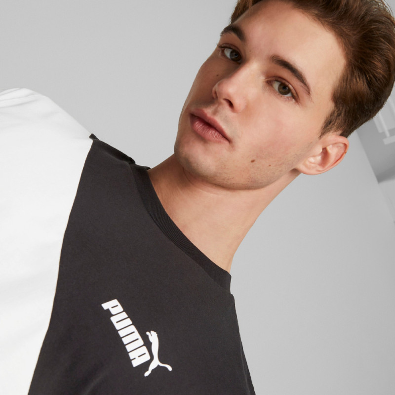 T-SHIRT PUMA POWER CAT TEE GRIS