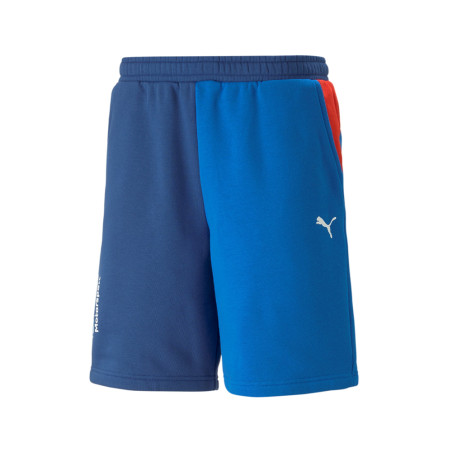 SHORT PUMA BMW MMS ESS FLEECE BLEU
