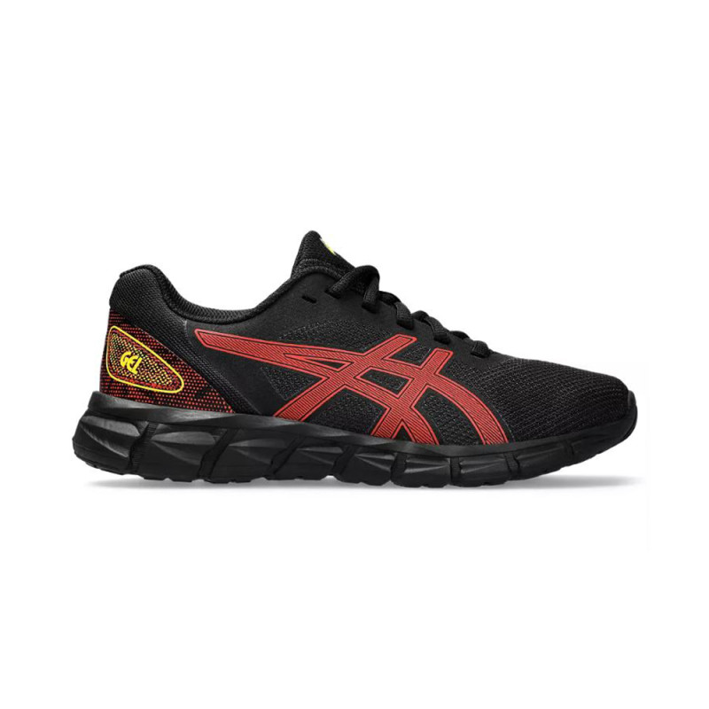 BASKETS ASICS GEL-QUANTUM LYTE II GS NOIRES ROUGES