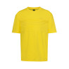 T-SHIRT TEE 5 BOSS EN COTON POLYESTER JAUNE