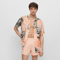 SHORT DE BAIN ORANGE ABAS HUGO