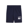 SHORT ENFANT LACOSTE BLEU MARINE AVEC LOGO BRODÉ