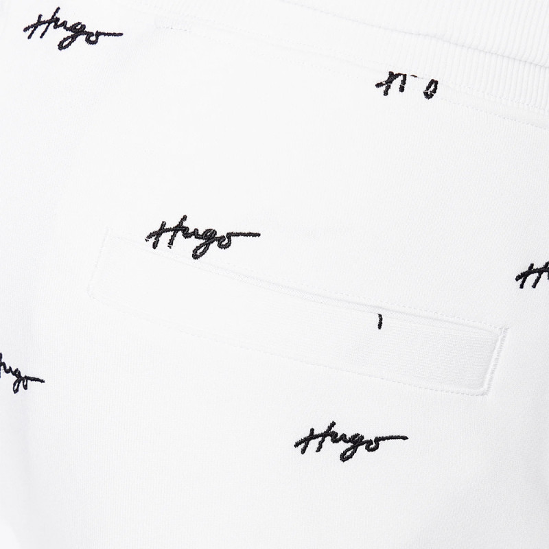 BAS DE SURVÊTEMENT AVEC LOGO MANUSCRIT BRODÉ