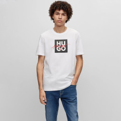 T-Shirt Hugo DALPACA Blanc