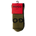 Lot de deux paires de chaussettes Hugo