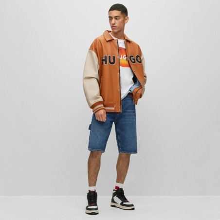 T-SHIRT BLANC DULIVE U232 HUGO