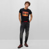 T-SHIRT NOIR HUGO EN COTON