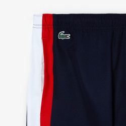 Pantalon de jogging Lacoste SPORT en coton à bandes contrastées