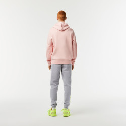 PANTALON DE JOGGING AVEC MARQUAGE ET BANDES CONTRASTÉS GRIS