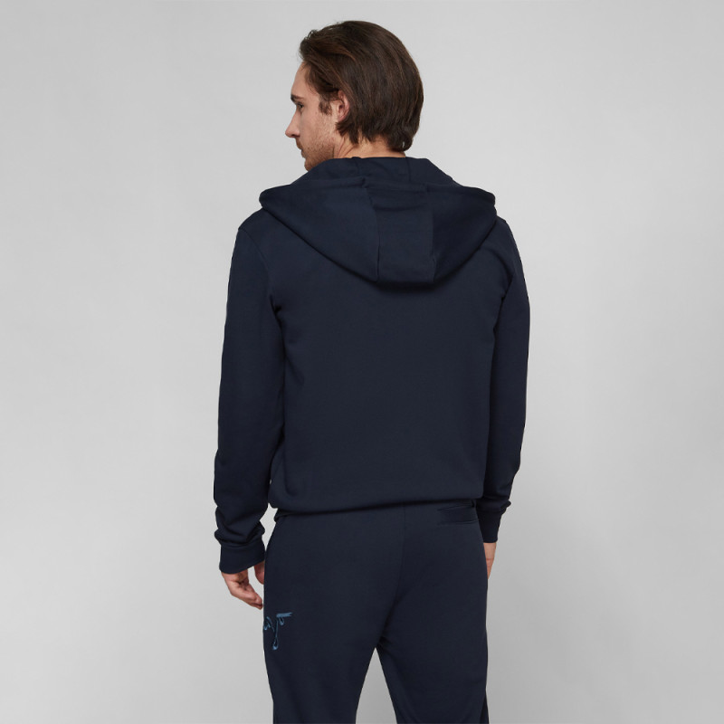 Sweat à capuche Bleu Marine