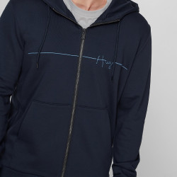 Sweat zippé à capuche HUGO Dampari