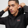 SWEAT ZIPPÉ HUGO NOIR