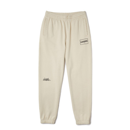 Pantalon de jogging unisexe Lacoste LIVE Héritage en molleton imprimé