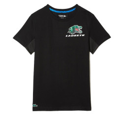 T-shirt Tennis Lacoste SPORT en jersey respirant crocodiles