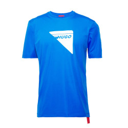 T-shirt Hugo DAGILE X223 Bleu