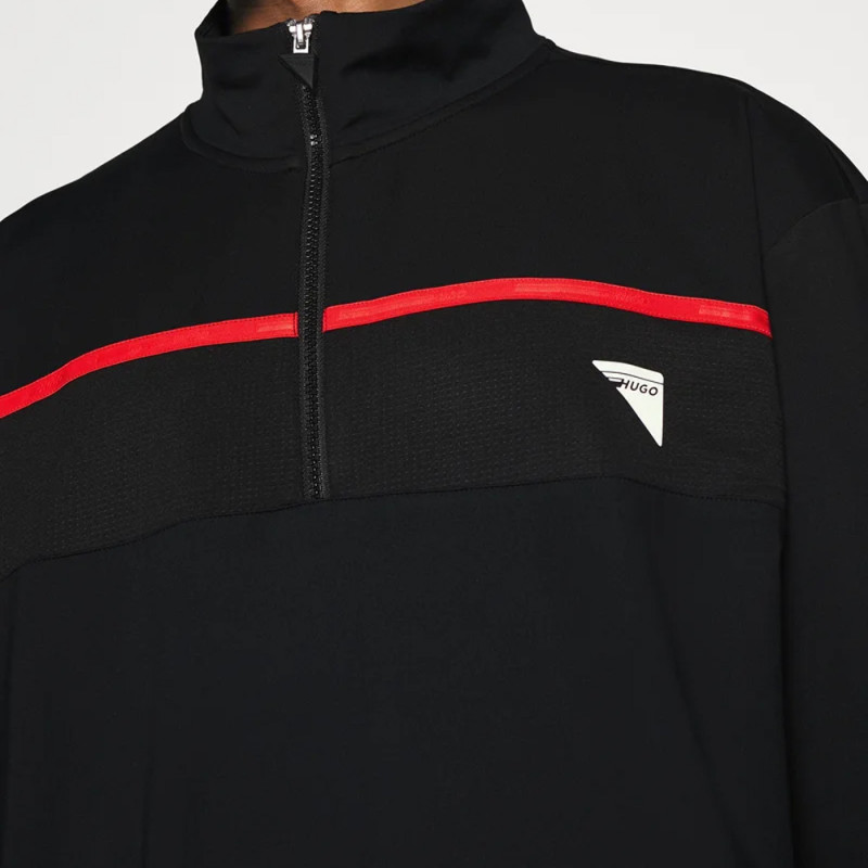 SWEAT ZIPPÉ NOIR