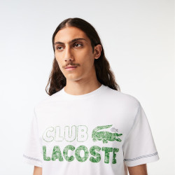 T-SHIRT LACOSTE RELAXED FIT AVEC MARQUAGE