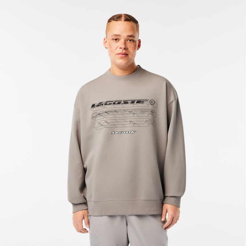 SWEATSHIRT AVEC MARQUAGES SUR LE DEVANT