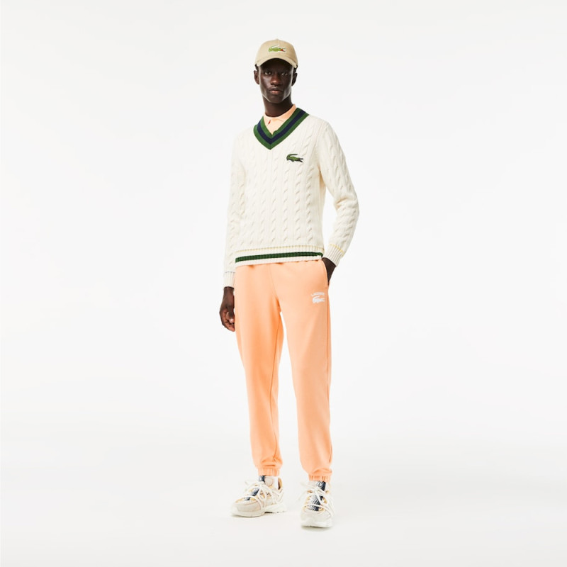 PANTALON DE SURVÊTEMENT HOMME COUPE FUSELÉE INSCRPITION