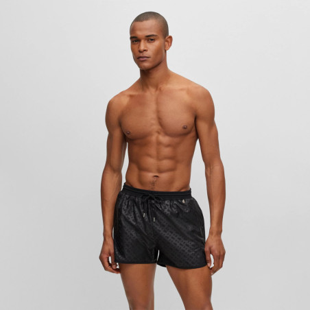 SHORT DE BAIN EN TISSU RECYCLÉ