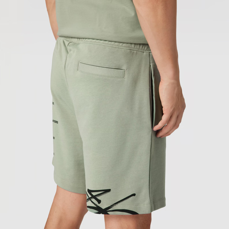 SHORT À LOGO FAÇON GRAFFITI