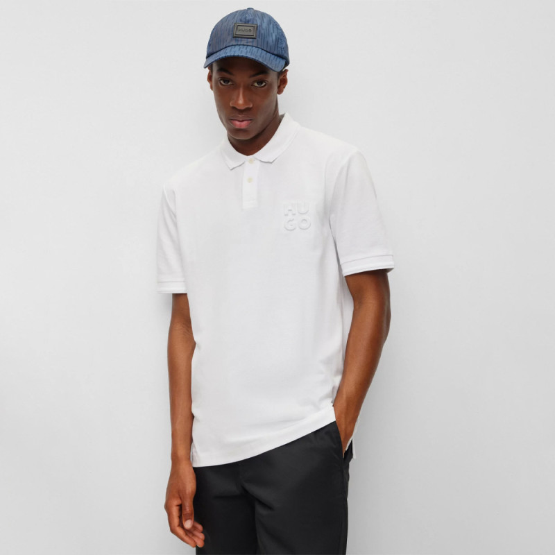 CASQUETTE BLEU À CINQ PANNEAUX EN TWILL ITALIEN