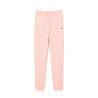PANTALON DE SURVÊTEMENT ROSE CLAIR FEMME LACOSTE EN MOLLETON