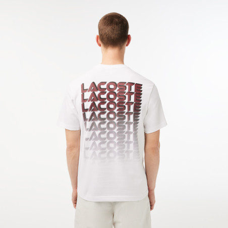 T-SHIRT LACOSTE BLANC