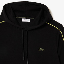 SWEAT À CAPUCHE LACOSTE JOGGER ET DÉTAILS