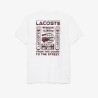 LACOSTE TENNIS EN JERSEY DE COTON BLANC