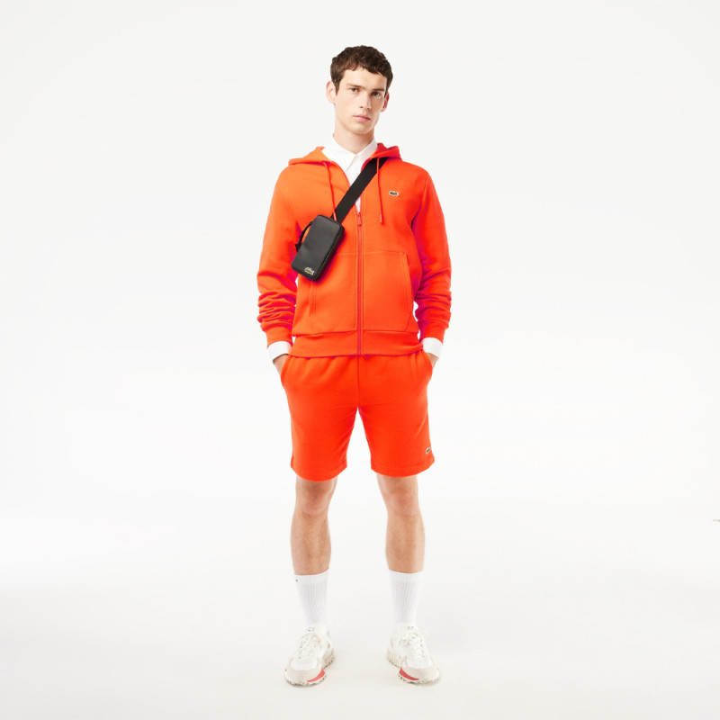 SHORT HOMME LACOSTE ORANGE