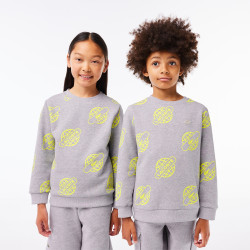 SWEATSHIRT ENFANT AVEC IMPRIMÉ CONTRASTÉ