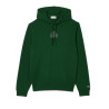 SWEATSHIRT À CAPUCHE JOGGER VERT LACOSTE AVEC IMPRIMÉ