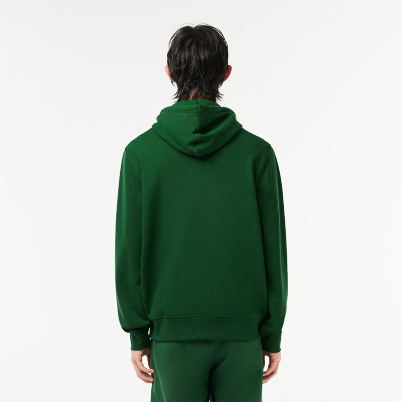 SWEATSHIRT À CAPUCHE JOGGER VERT LACOSTE