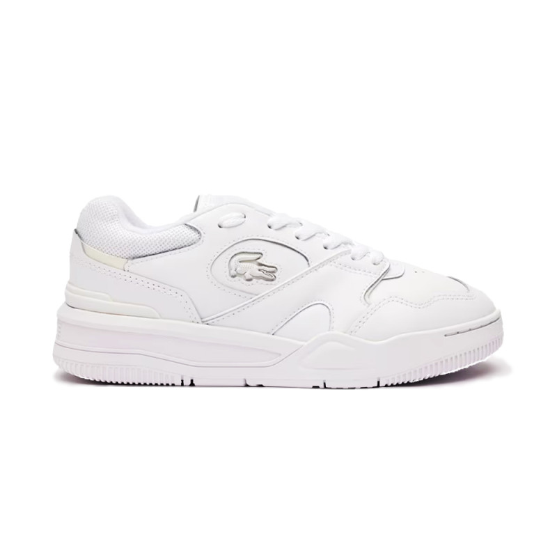 BASKETS LACOSTE LINESHOT BLANCHES EN CUIR