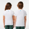 T SHIRT ENFANT BLANC LACOSTE