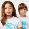 T SHIRT ENFANT LACOSTE IMPRIMÉ
