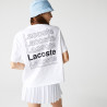 T-SHIRT LACOSTE FEMME A IMPRIMÉ